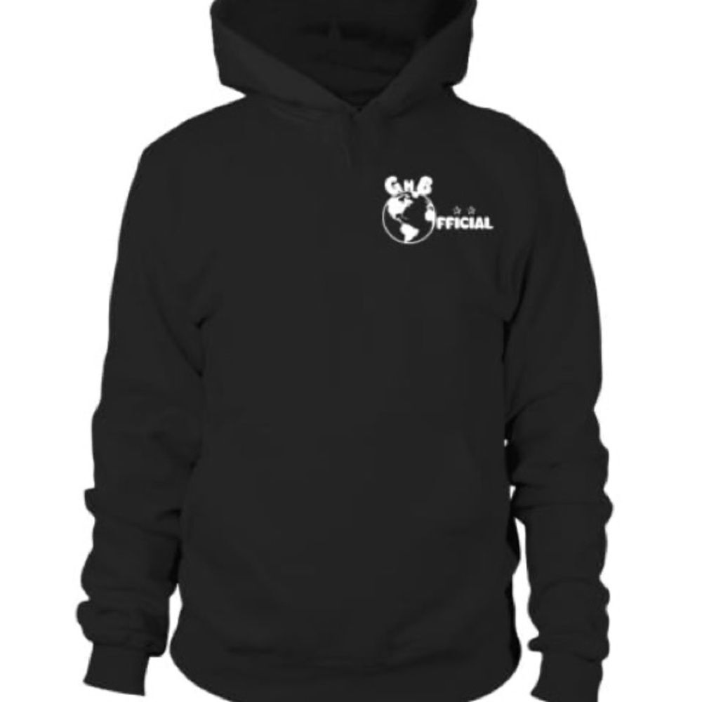 GNB HOODIE UNISEX -‎ GNB ON TOP OF THE WORLD HOODIE SWEATSHIRT M black New